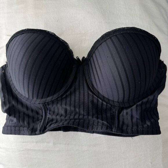 La Vie en Rose - Strapless Bustier Corset Top - Picture 1 of 2